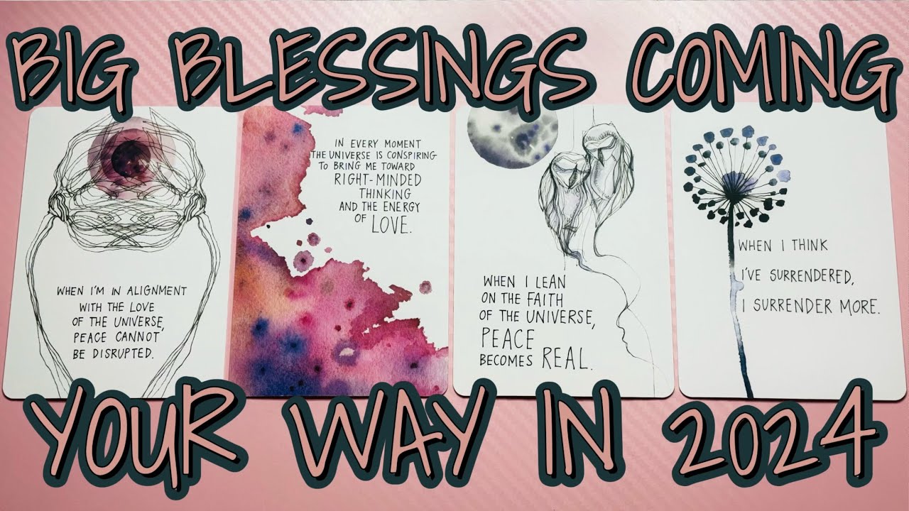 🔥✨BIG BLESSINGS Coming Your Way In 2024✨🔥What You NEED To Know👀💯 Pick A Card Reading🔮💫