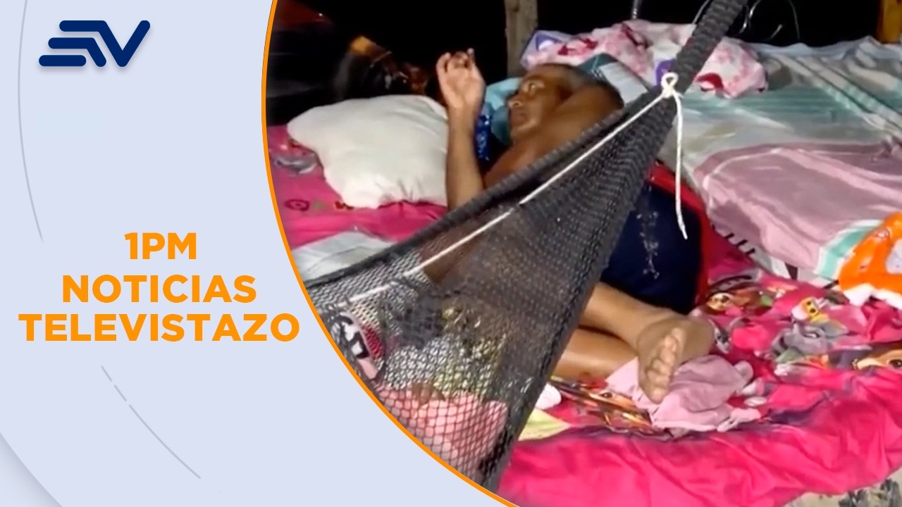 Los Ríos: Damnificados levantaron refugios improvisados en la carretera  | Televistazo | Ecuavisa