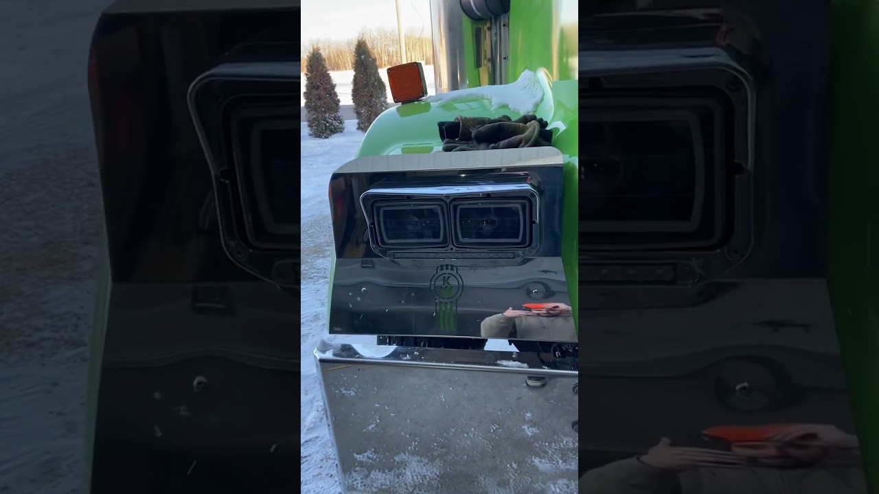 Kenworth W900 headlights update
