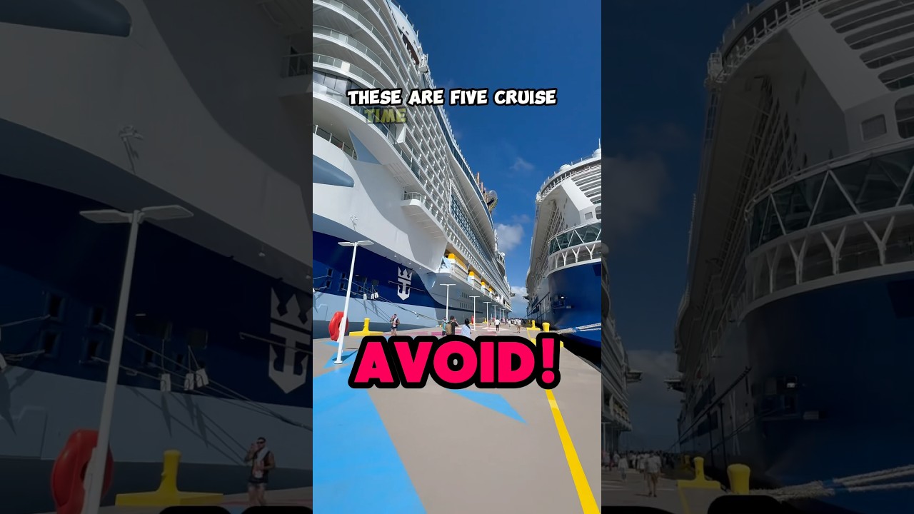 5 Cruise Time Wasters YOU MUST AVOID!