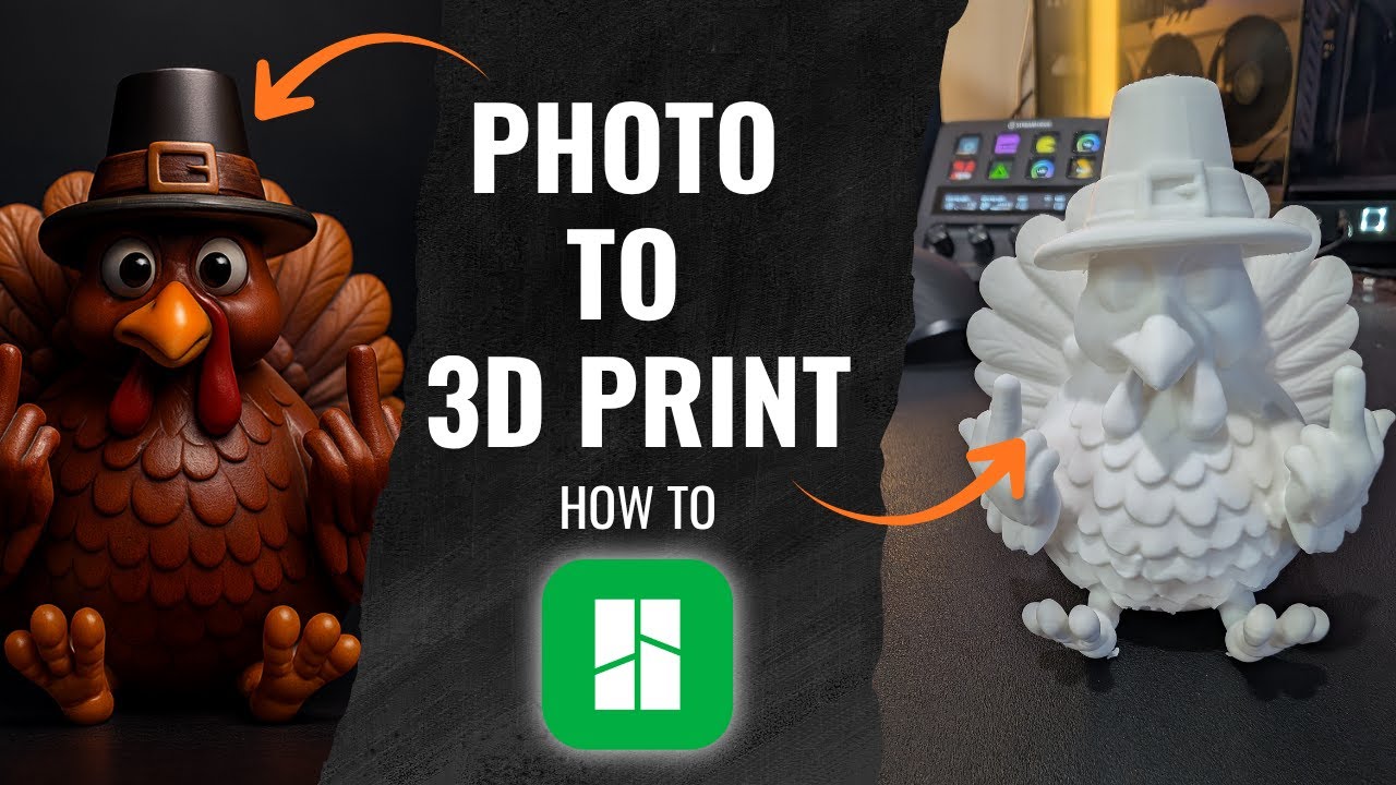 Превратите любую фотографию в 3D-модель (OBJ) &mdash; MakerWorld AI