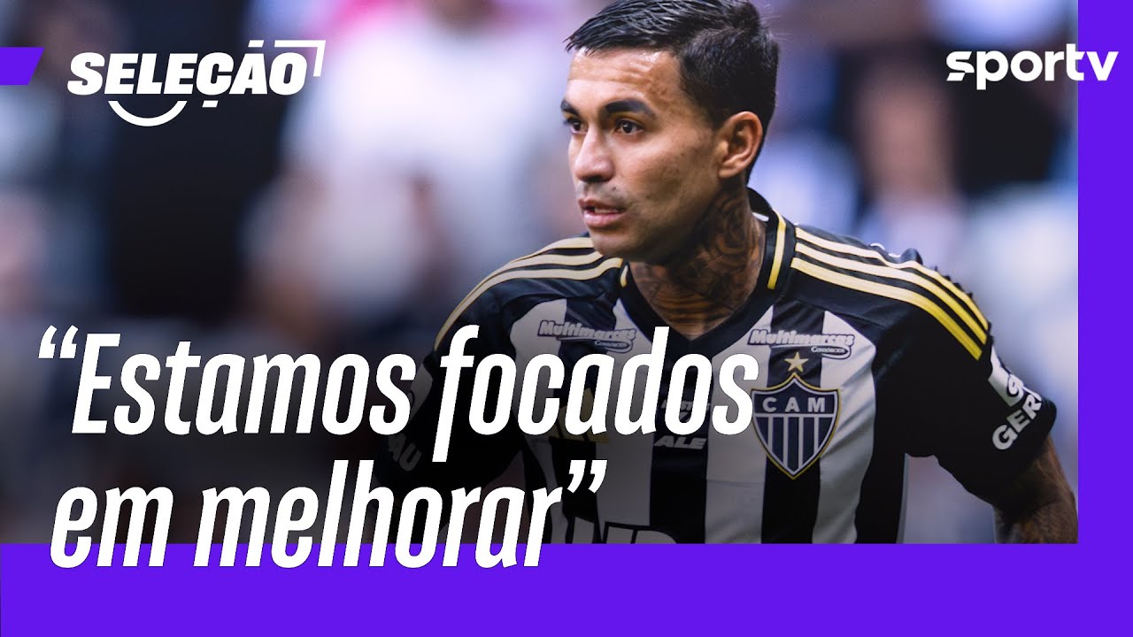 DUDU COMENTA O ATUAL MOMENTO DO ATLÉTICO-MG E O RETORNO APÓS LESÃO | Seleção | sportv