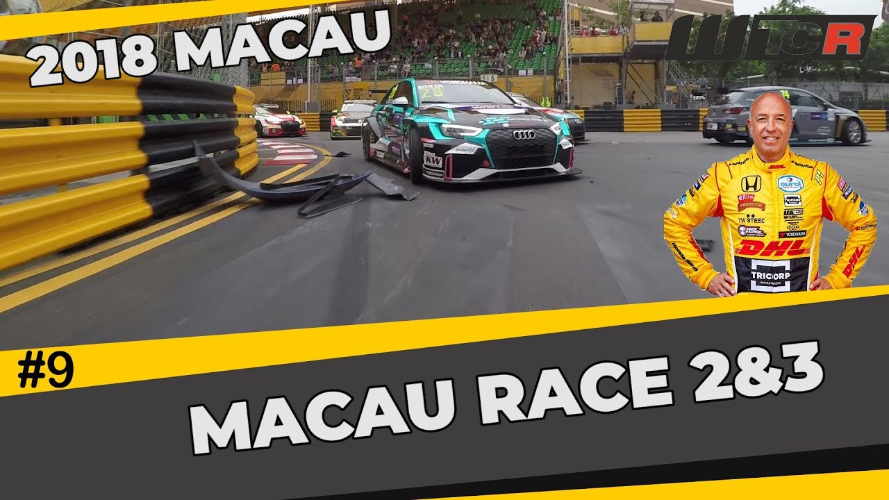 WTCR finale race in Macau, last 2 races with Tom Coronel in the WTCR with the Honda Civic Type R