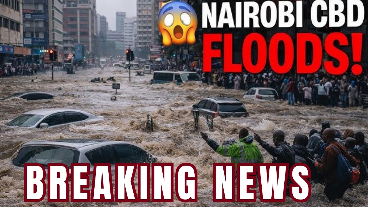 BAD NEWS FOR NAIROBI AS IT TURNS TO A LAKE