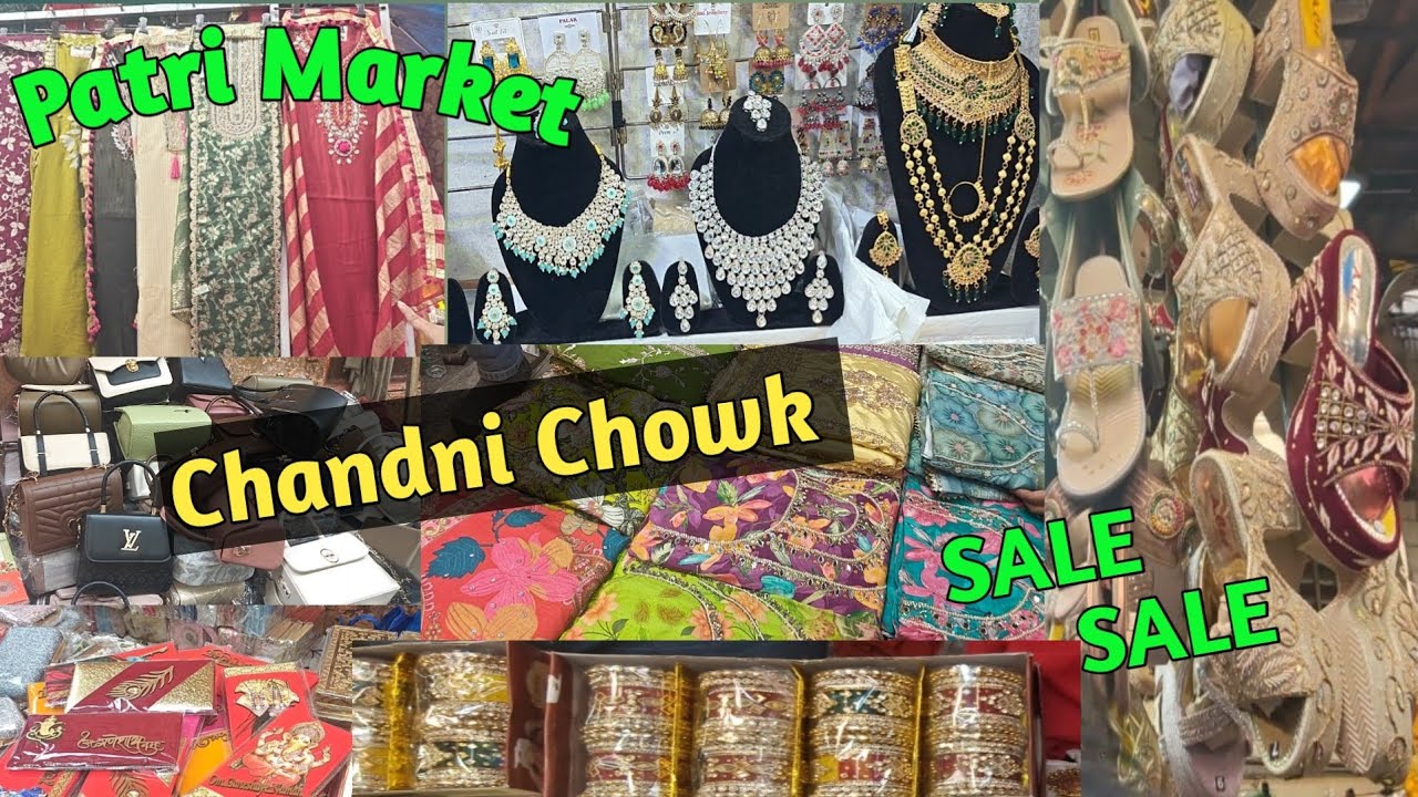 Chandni Chowk Patri Market | Cheapest Market Delhi | Sale hi Sale #shopping #youtube 