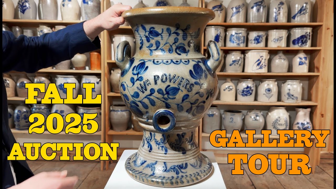 Fall 2025 Stoneware & Redware Auction: Gallery Tour