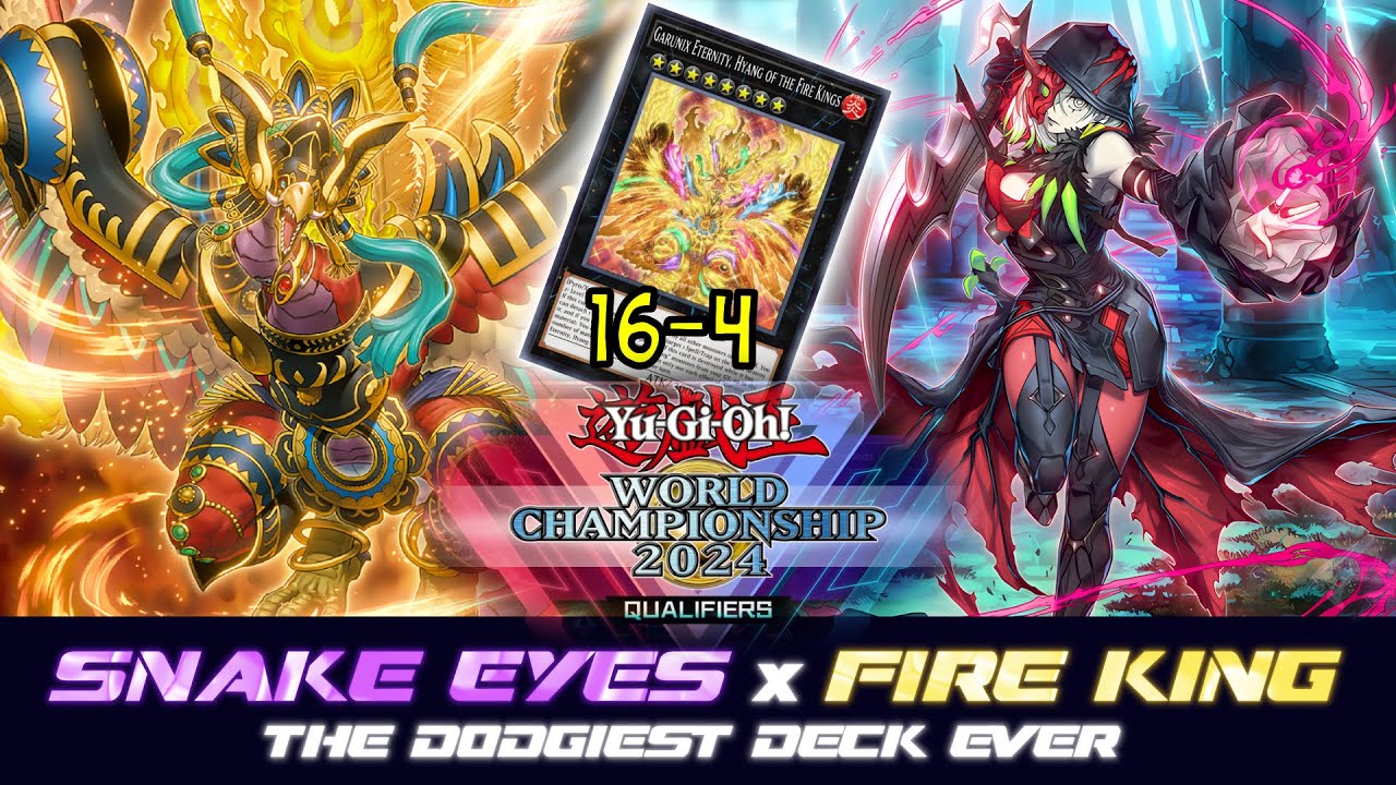 MASTER DUEL | SNAKE EYES FIRE KING - BEST COMBO DECK IN THE GAME?