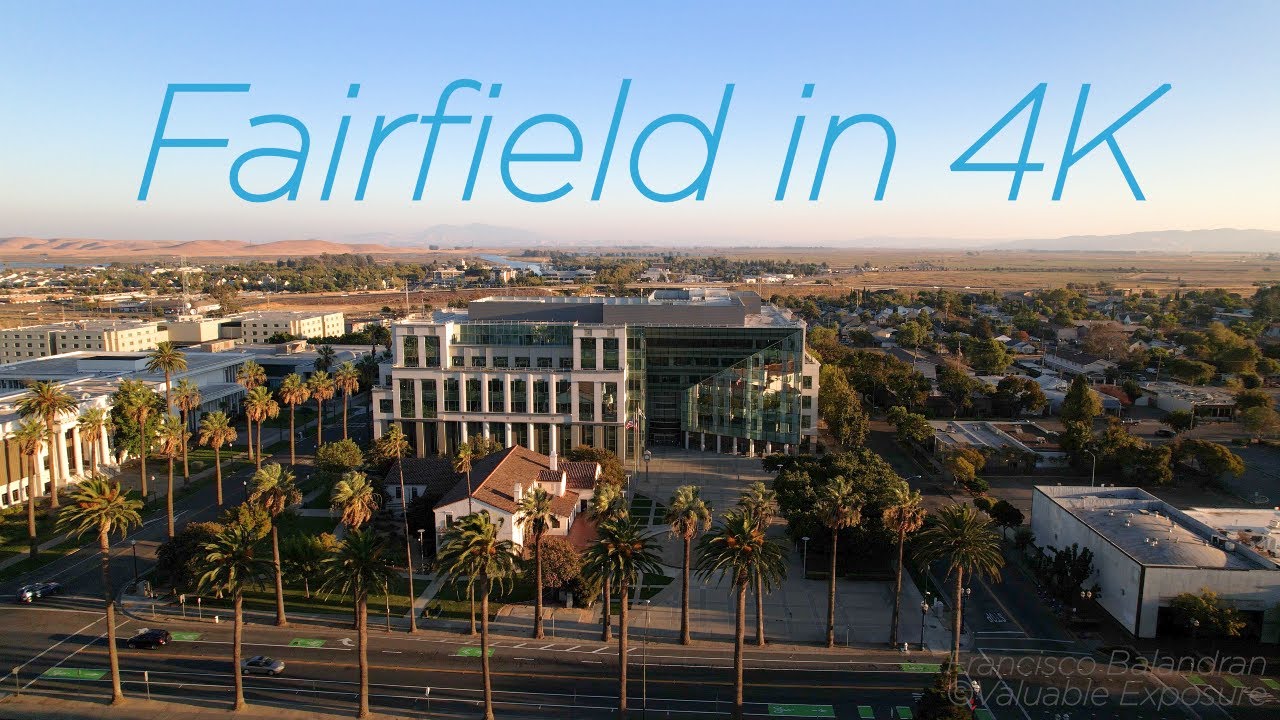 2022 Best Fairfield California 4K Drone Stock Footage by Valuable Exposure