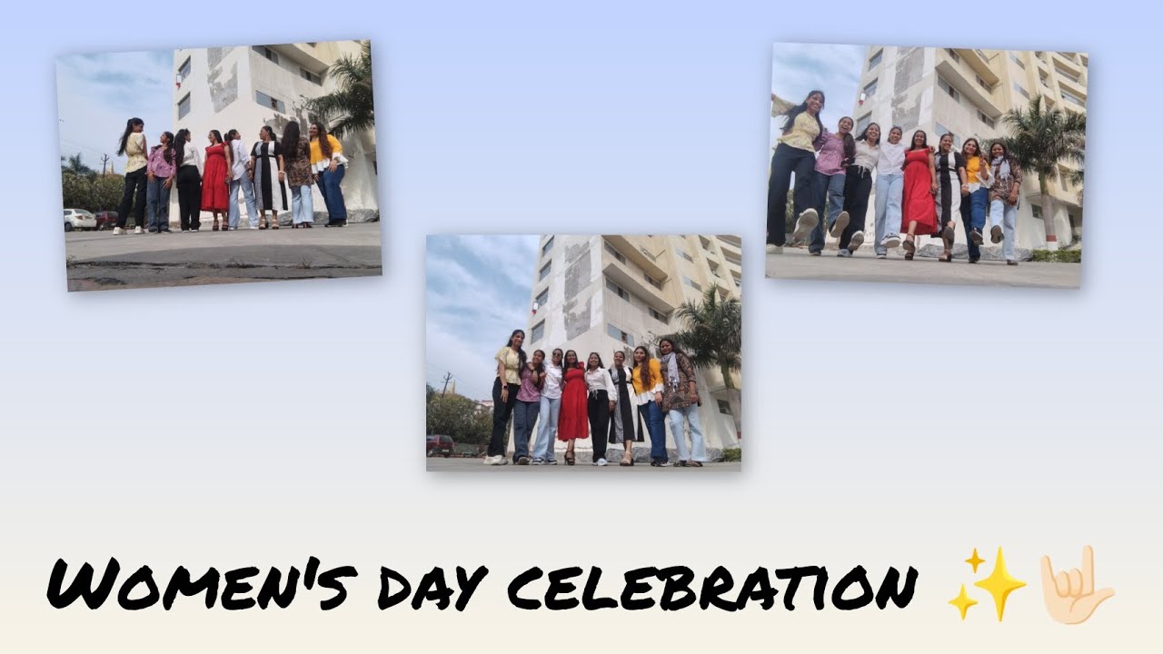 “Women’s Day Celebration at College 🌸 | Ready-to-Slay, Stories, Lunch Sharing & Beautiful Memories”