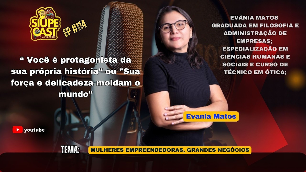 EVANIA MATOS( CEO -  OTICA REVISION ) SIUPECAST # EP 114