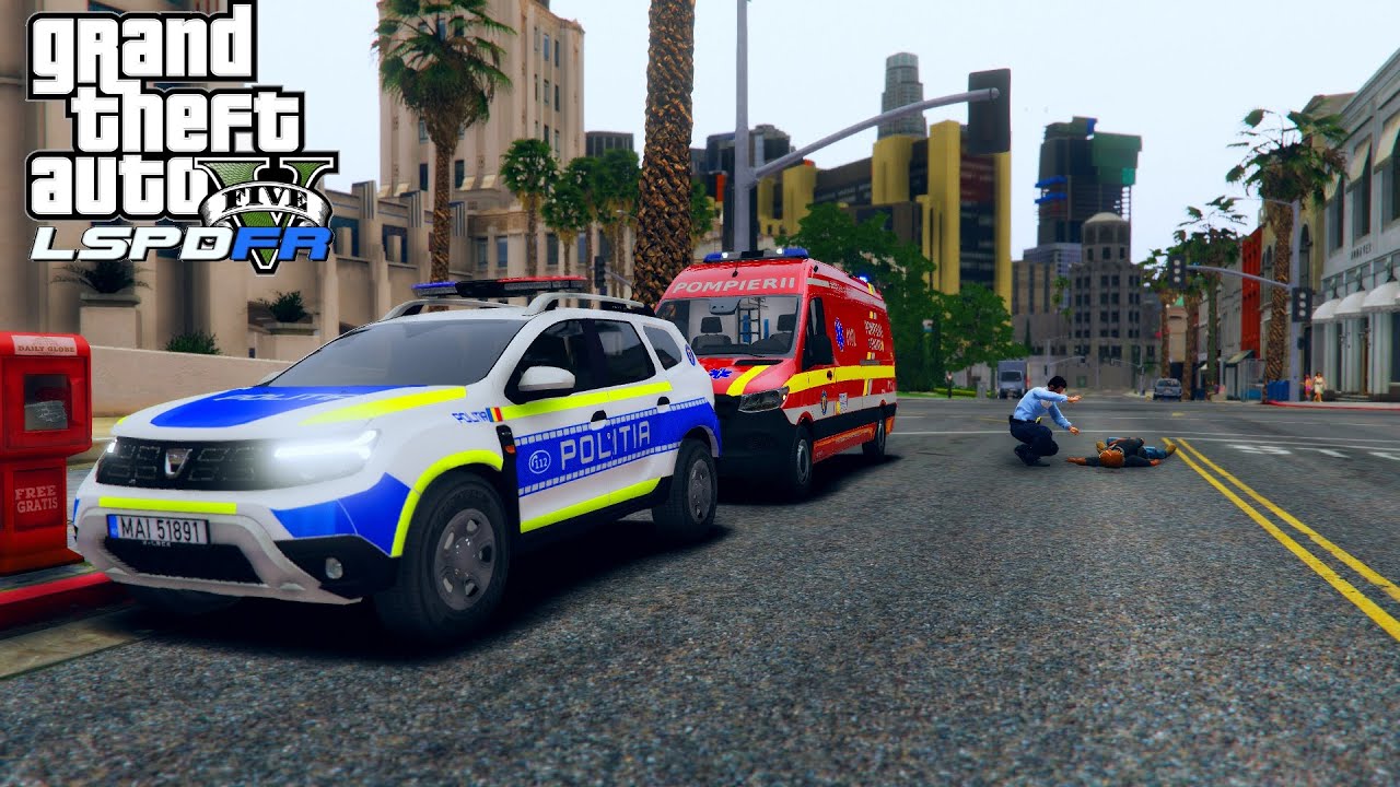 CEL MAI REALIST MOD? | POLITIA ROMANA | GTA 5 | LSPDFR | ROMANIA | Ep.37 | 4K 60fps