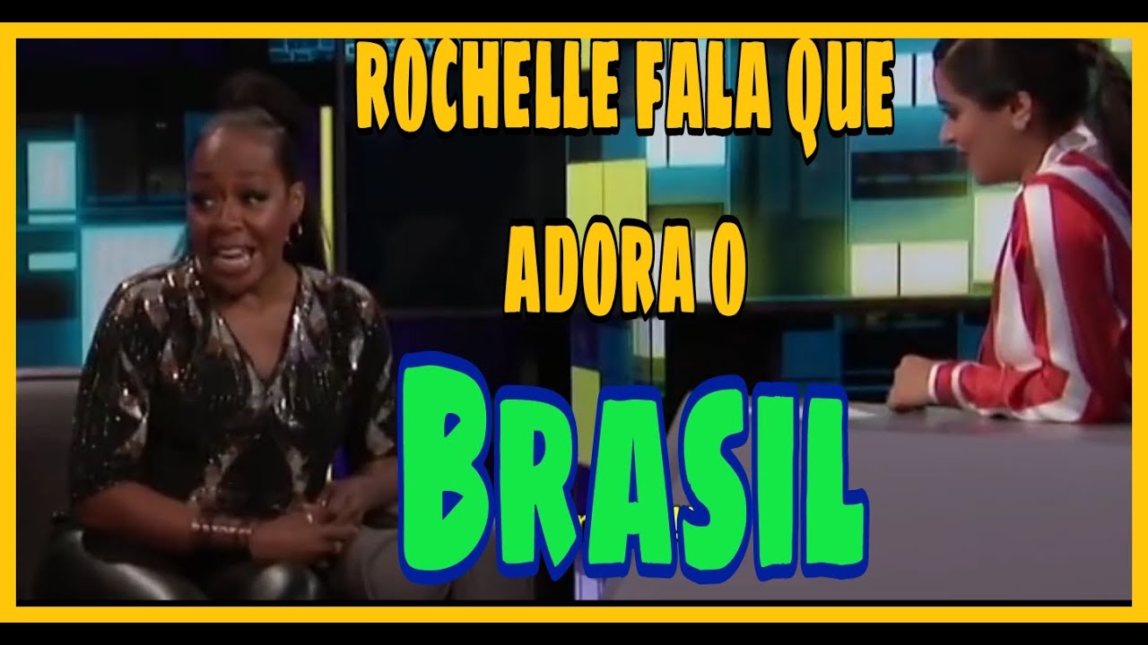 Rochelle Fala que Adora o BRASIL cortes podcast legendado..