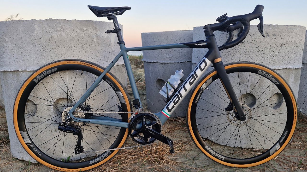 Carraro E Competizione Shimano 105 Di2 24V HD Elektrikli Yol Bisikleti ( fsa e-road bike )