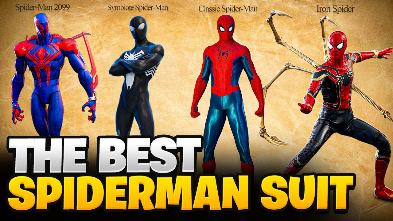 The BEST Spider-Man Suits - Ranked by Science