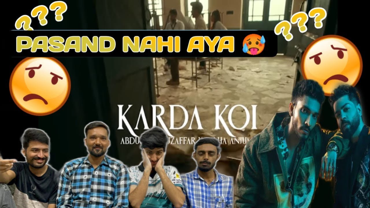 Karda Koi | Talha Anjum | Abdullah | Reaction video