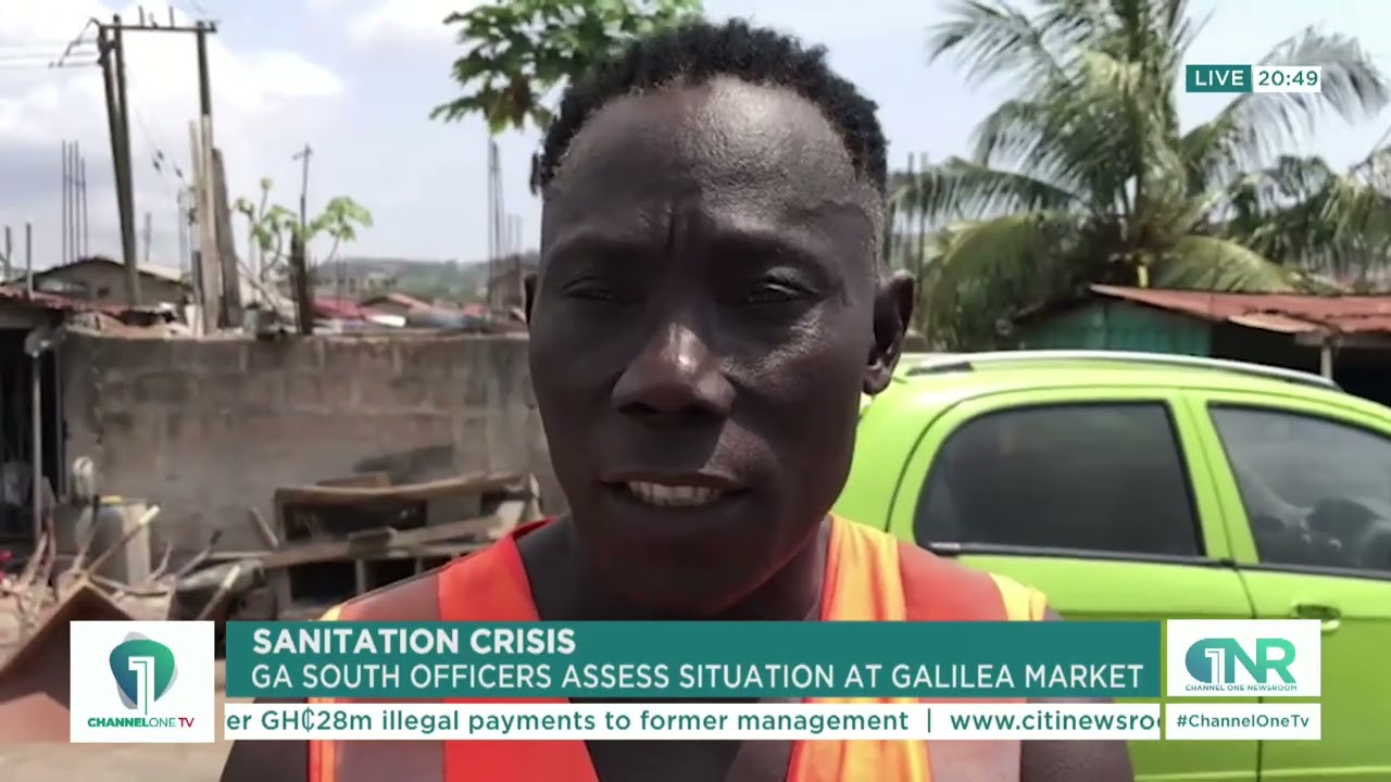 Sanitation Crisis: Ga South Officials Assess Sanitation Situation at Galilea Market