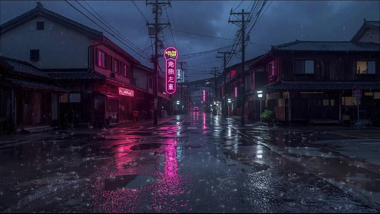 Tokyo Midnight Rain 🌧️ Lofi HipHop Beats for Focus, Study & Night Vibes #3