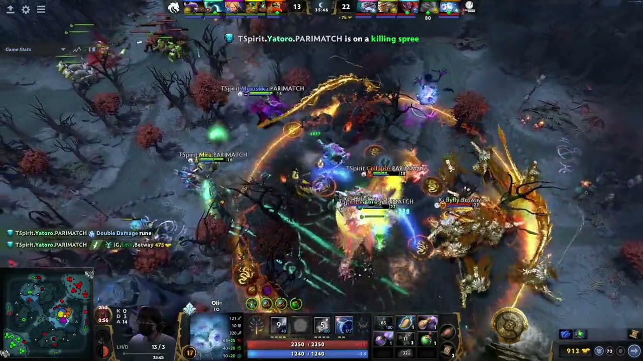 THE BEST COMEBACK BY TEAM SPIRIT @TheInternational @dota2