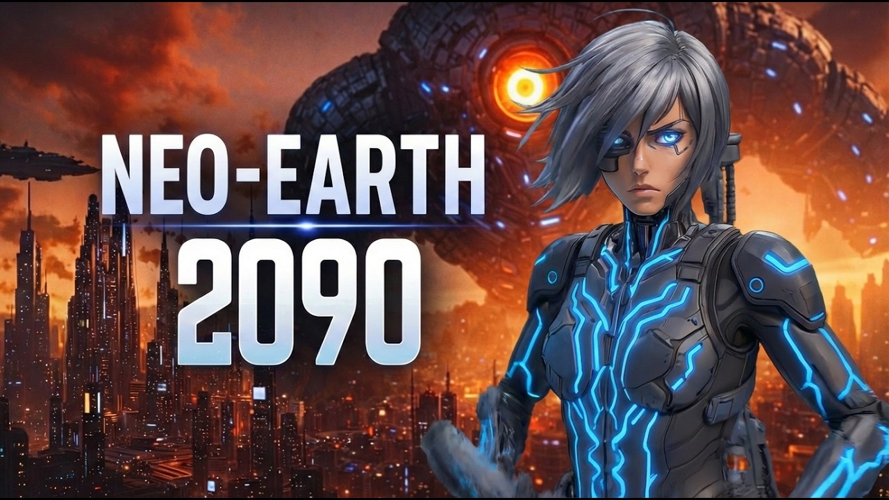 Neo-Earth 2090 with Captions