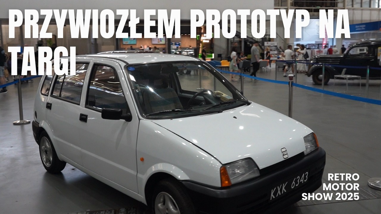 Prototypy i nie tylko na Retro Motor Show 2025 w Poznaniu