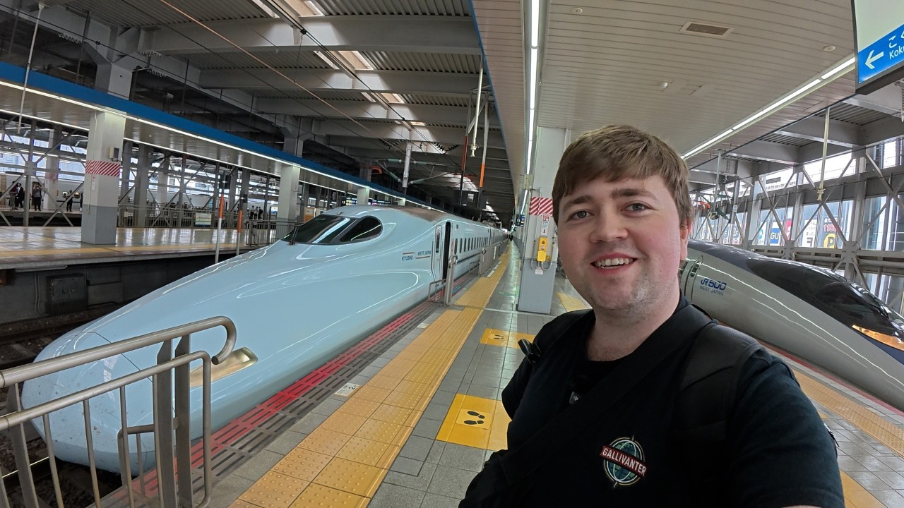 Riding Japan’s Bullet Train for the First Time 🇯🇵 (Osaka to Fukuoka)