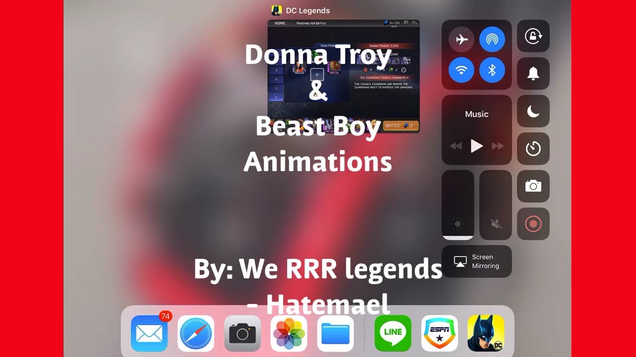 Donna Troy & Beast Boy Animations - DC Legends Mobile