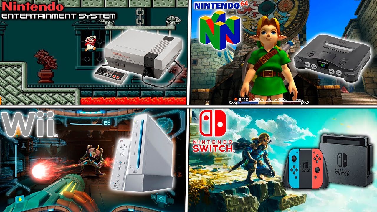 ¿Cuál Fue el TECHO GRÁFICO de Cada NINTENDO? – De NES a Switch 2🔥