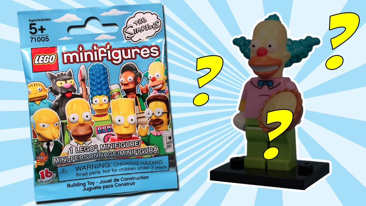 The Simpsons Lego Minifigures Series Mystery Packs Opening