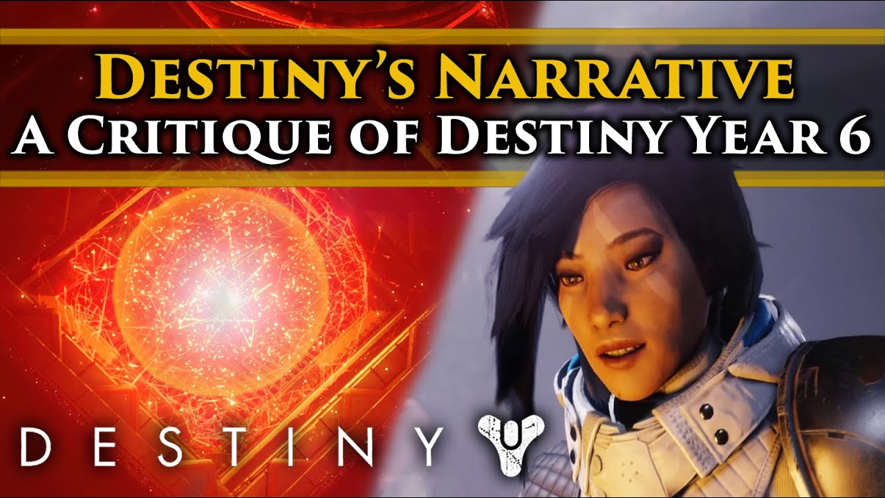 Destiny 2 - A critique of the Narrative of Destiny. (Year 6, Loose Ends & Seasonal Story Telling).