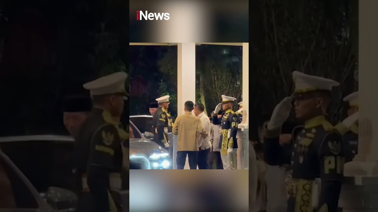 Momen Jokowi dan Gibran Pulang Bersama usai Bertemu Prabowo #shorts