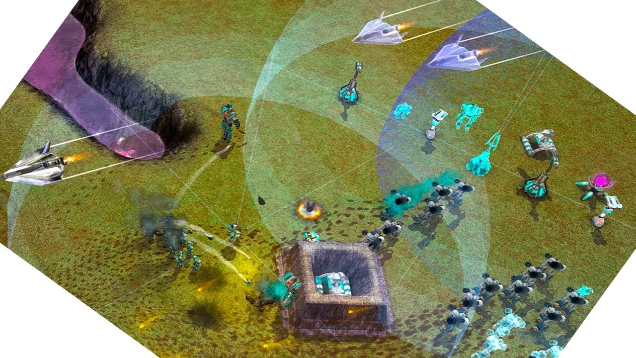 Игра команды Zero-K | У них просто не хватило сил продолжать борьбу!