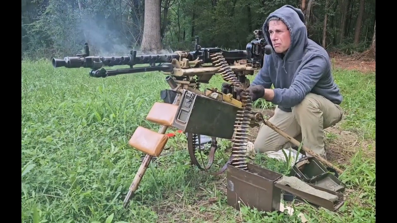 Doc's Bunker, mg34 lafette tripod barrel change 308