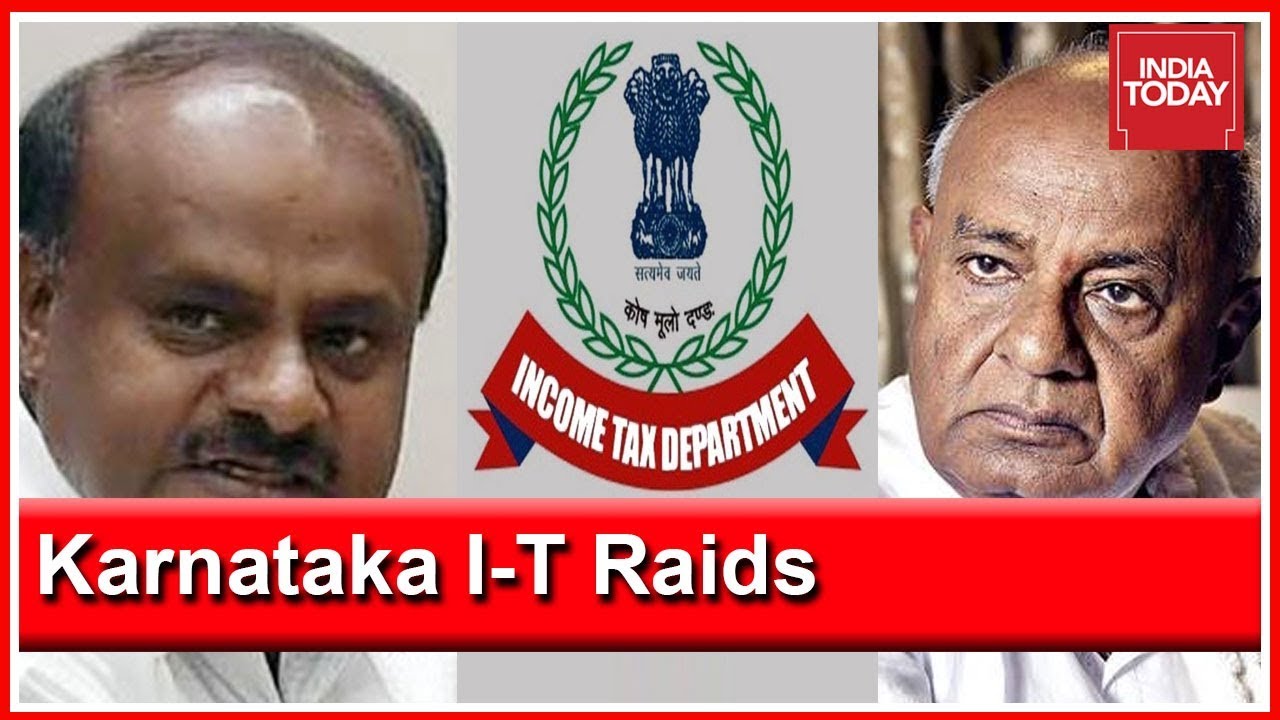Karnataka I-T Raids: Political Vendetta Or Crackdown On Corruption? | The Burning Question