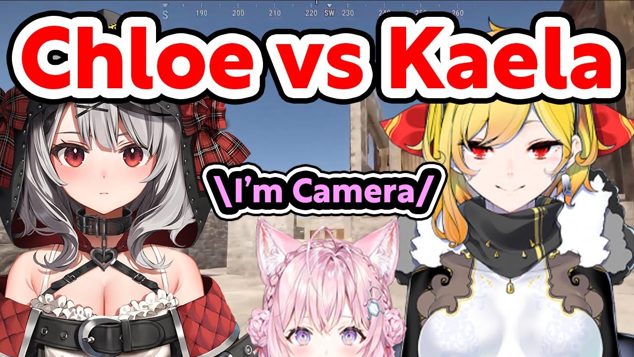 Chloe vs Kaela in Koyori's Survival Game Field【RUST/Hololive Clip/EngSub】
