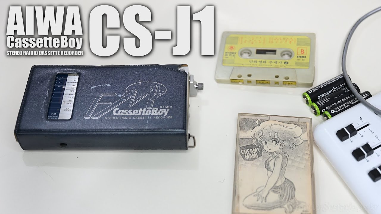 AIWA CS-J1 / RADIO / Cassette Tape Play