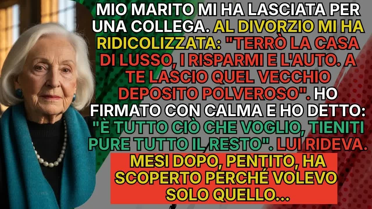 ＂TIENITI PURE TUTTO＂ – gli ho detto con calma  Lui rideva, ma non capiva la mia scelta