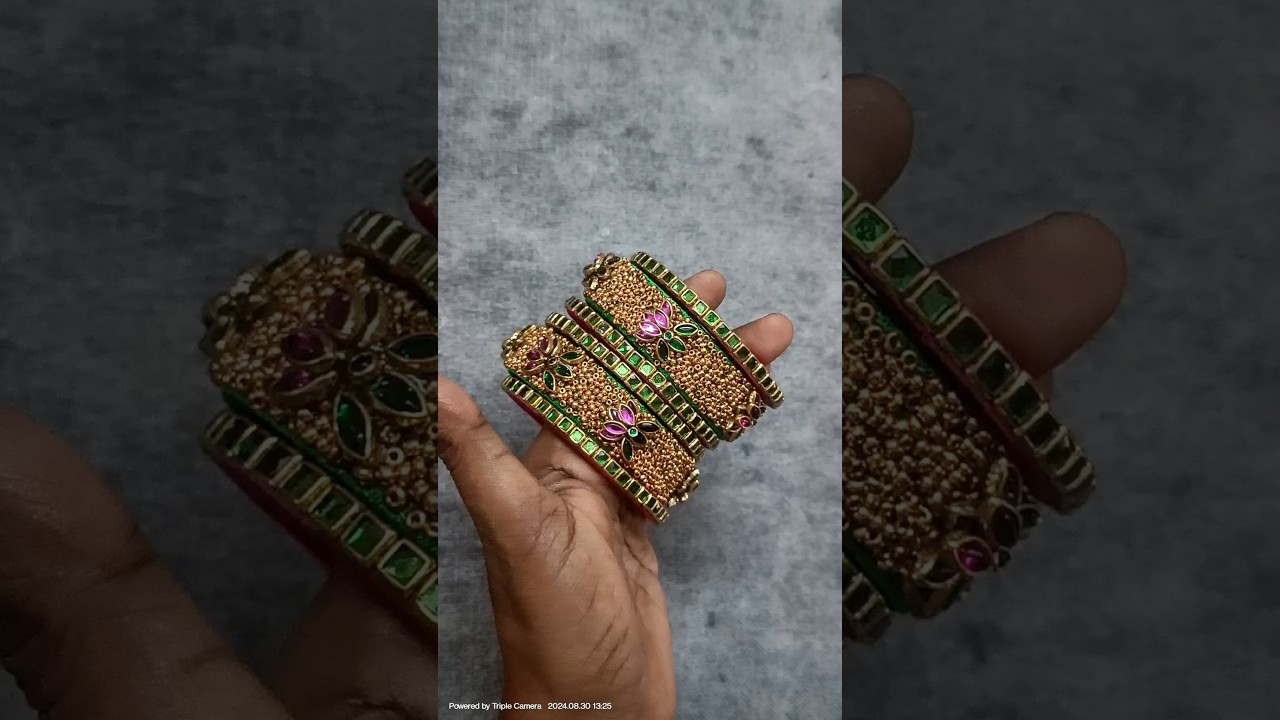 DIY kundan silk thread bangles 😍 #ytshorts #shorts #diy #bangles #accessories #kundanwork #handmade