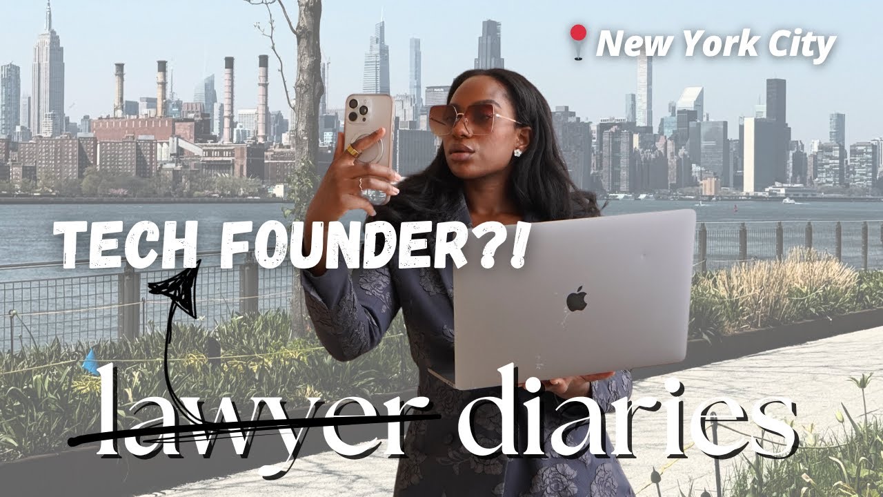 rebuilding my app from scratch, becoming a tech founder + life in NYC | LAWYER DIARIES