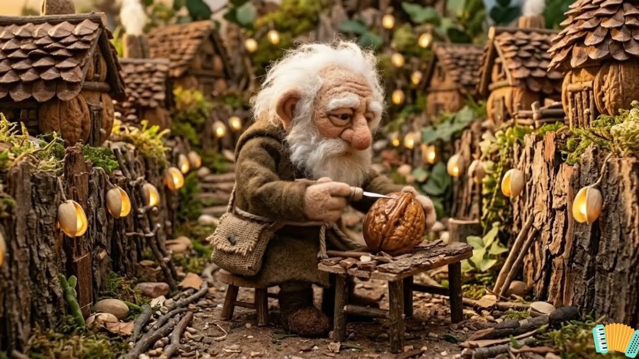 Surreal AI Film &bull; A Very Unusual Town | The Enchanted Seed & Nut Hamlet (4K)