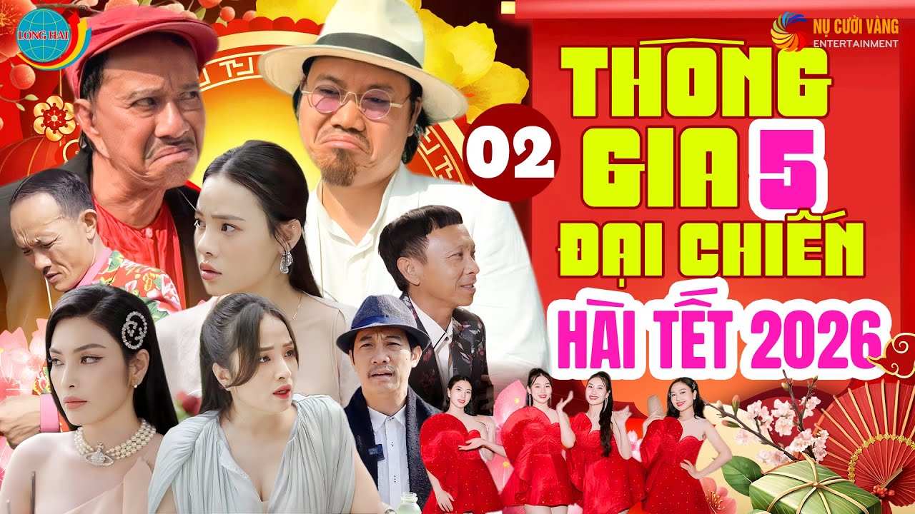 Hài Tết 2026 Mới Nhất | Thông Gia Đại Chiến 5 - Tập 2 | Phim Hài Tết Hay Nhất | Vượng Râu, Bảo Chung