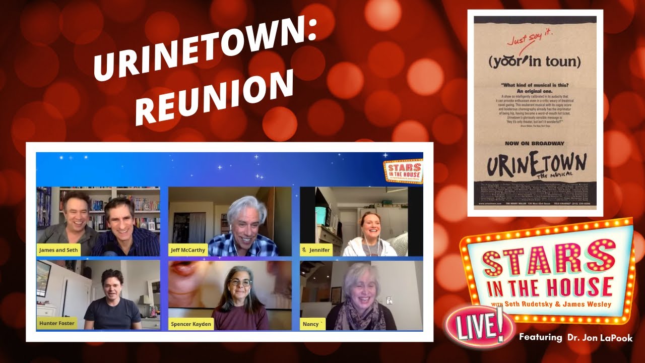 #StarsInTheHouse Tuesday 4/21 at 2PM: URINETOWN Cast Reunion