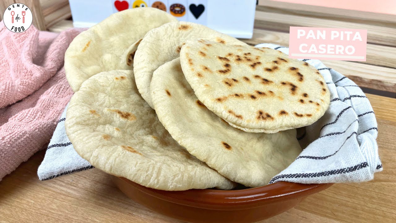 Pan pita casero | Receta #210 | GENTE DE FOOD