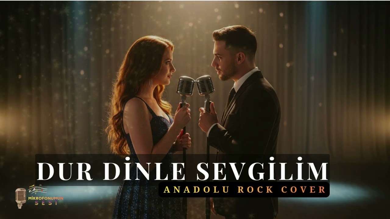 Dur Dinle Sevgilim |Mikrofonumun Sesi | Anadolu Rock Cover #aicover #coversong 