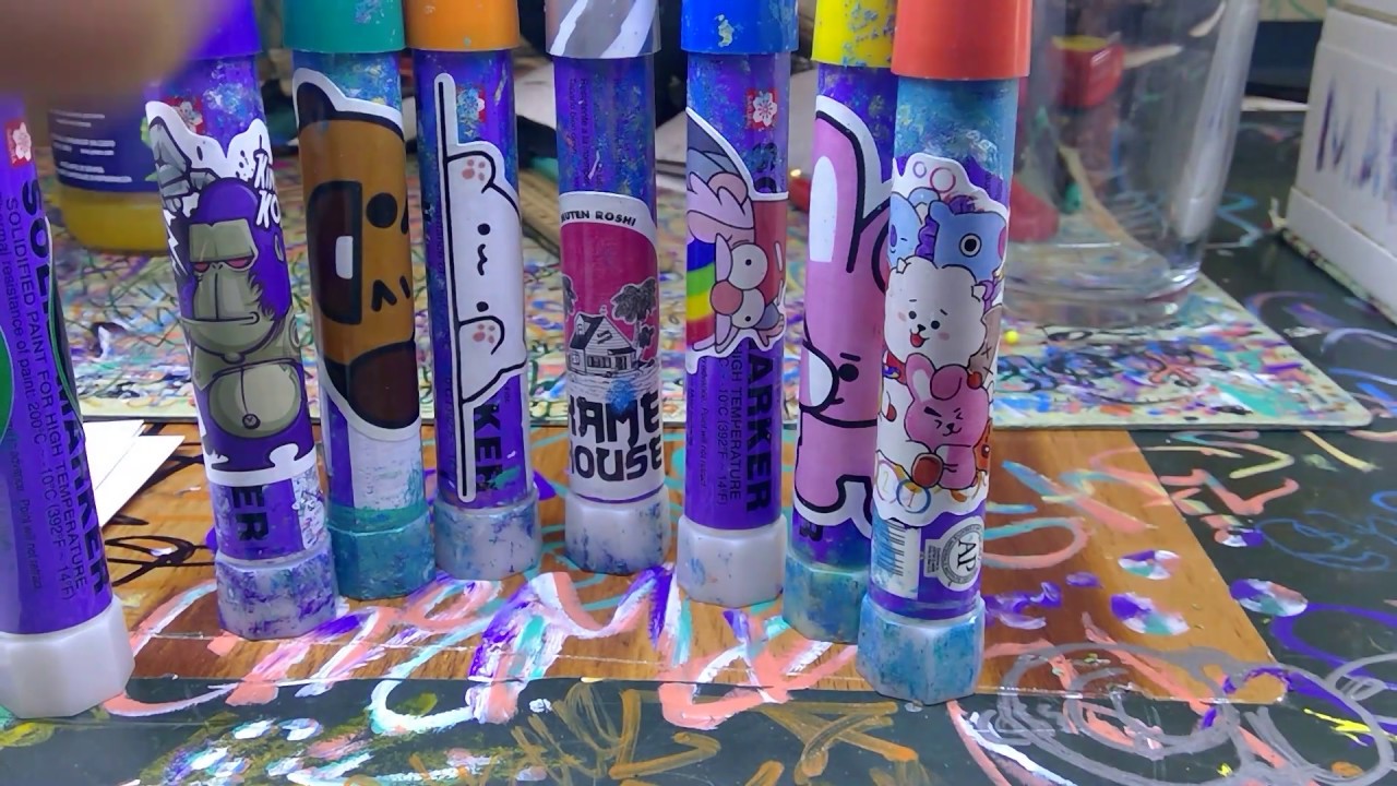 I Made My Own Solid Marker Color Combinations, and they're very KOOL