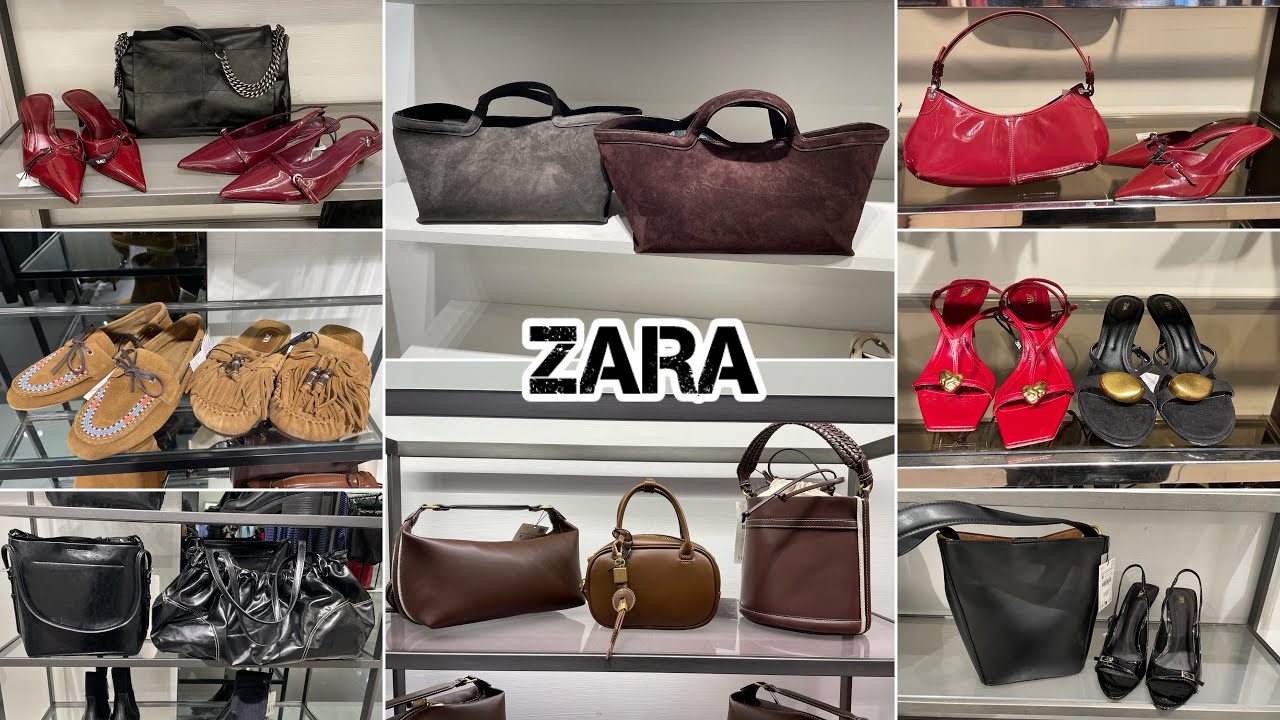 ZARA BAGS & SHOES NEW COLLECTION / FEBRUARY 2025