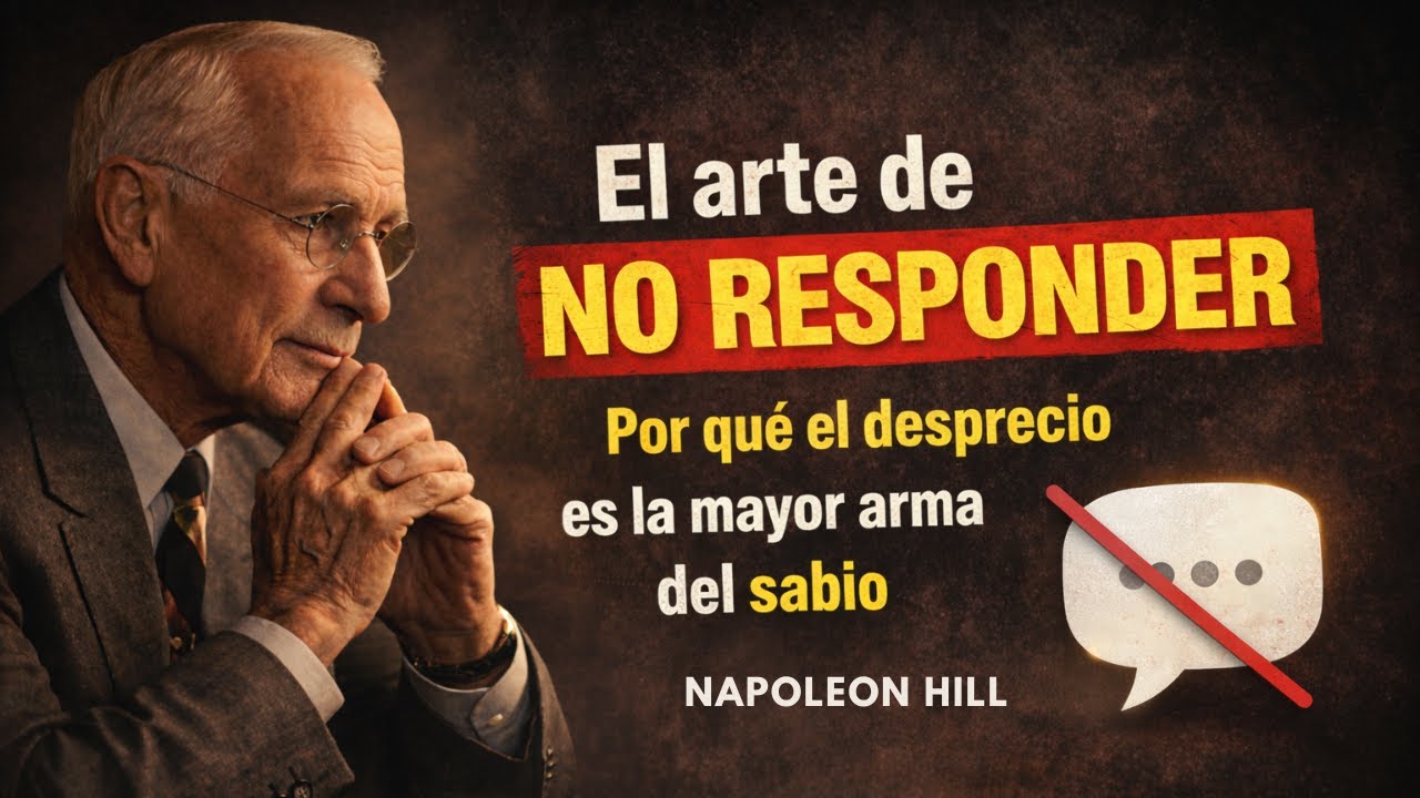 EL ARTE DE NO RESPONDER - POR QUÉ EL DESPRECIO ES LA MAYOR ARMA DEL SABIO - NAPOLEON HILL