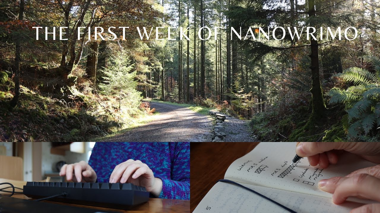 Still Outlining, Woodland Walks, & the First 20k // a NaNoWriMo vlog