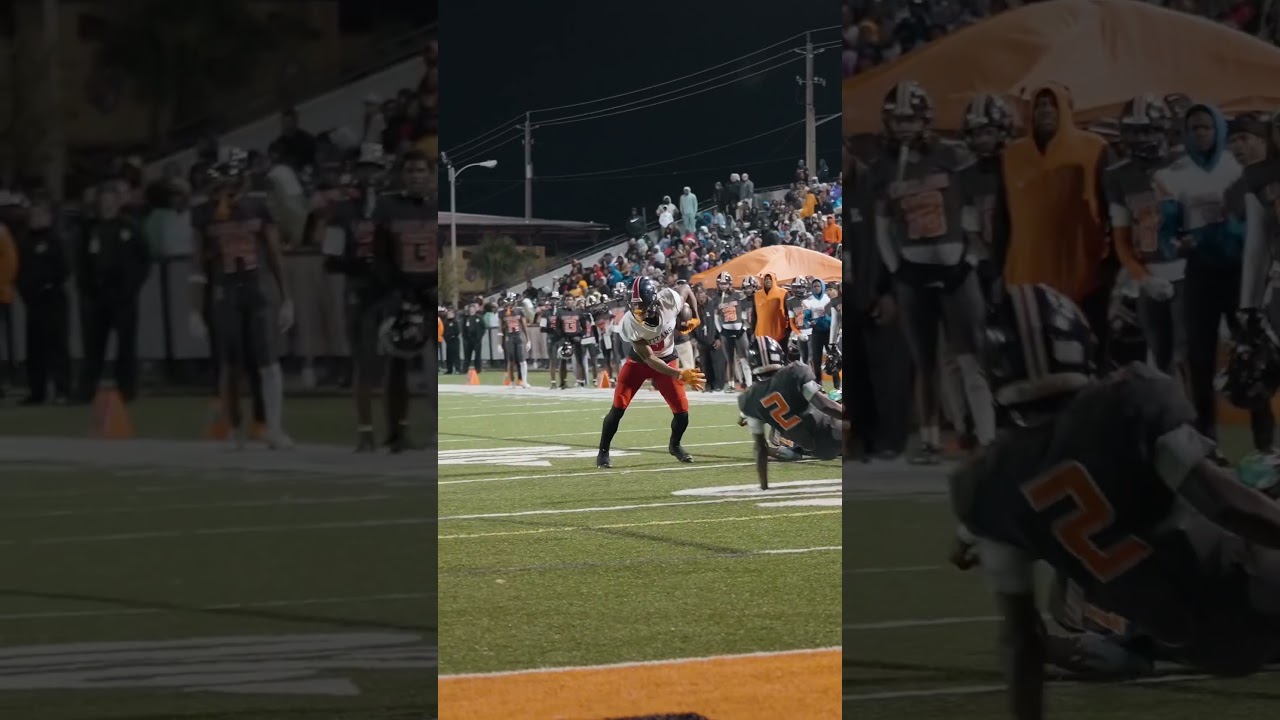 HE LOST ALL 3 of em!! Omg DALLAS WILSON!😭🔥🔥 #football #jukes #ankles #viralvideo #footballshorts