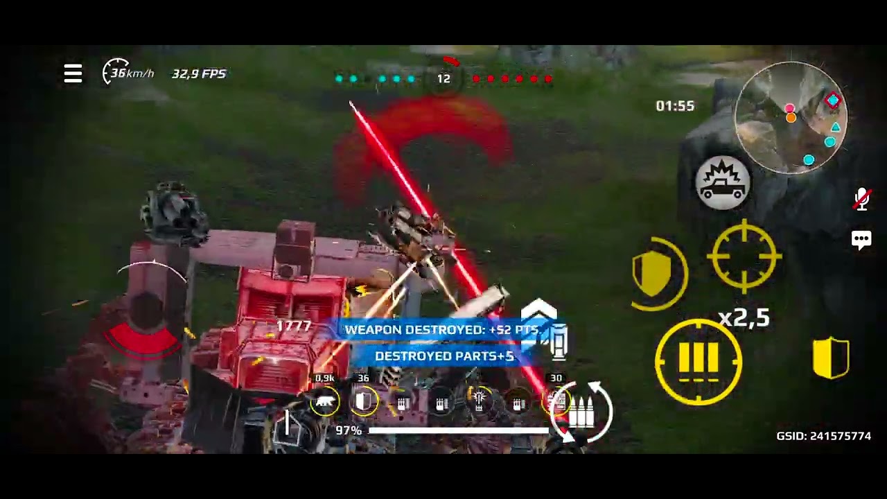 2 Waltz vs. 3 Arbiters / 1 Amaterasu?!  in Crossout Mobile!