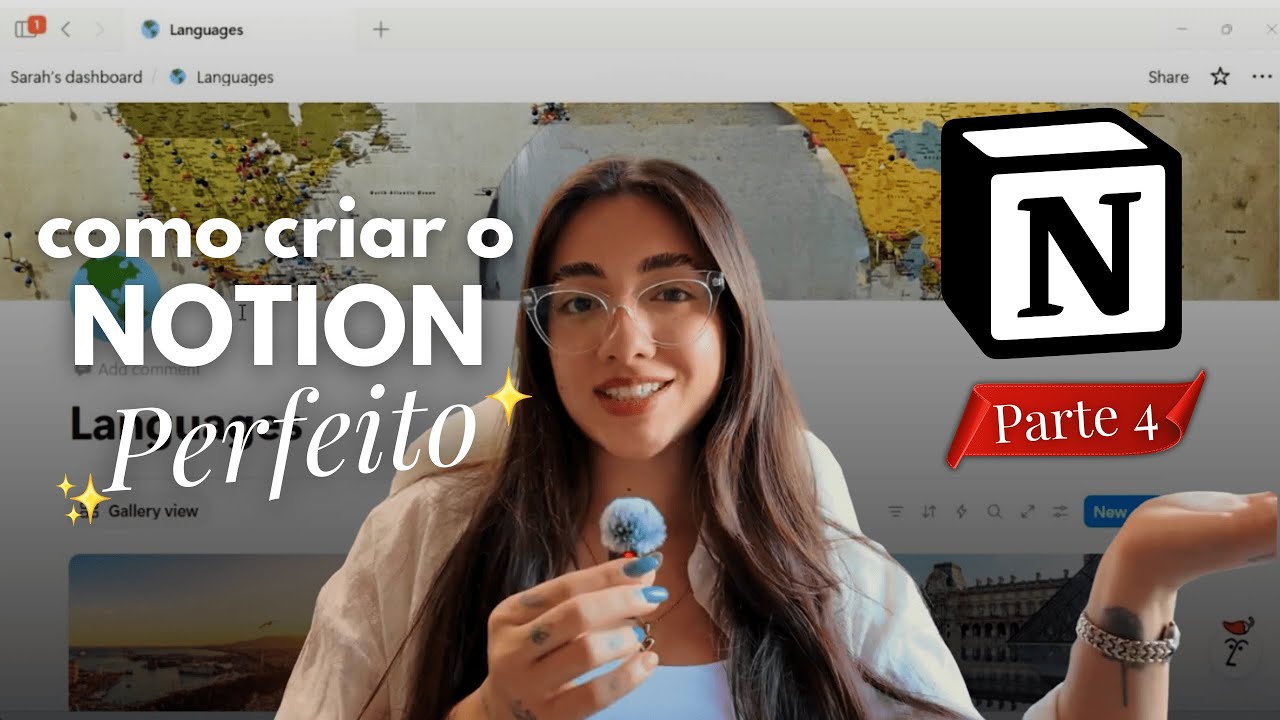 aprenda a organizar seus estudos de idiomas com o Notion | criando o notion perfeito e funcional